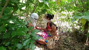 Woman Caught Celebrating Mangal in the Forest