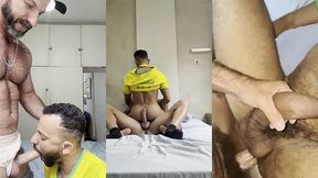 o personal ficou me olhando durante meu treino e depois perguntou se eu queria ir para casa com ele