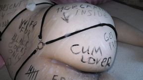 POV Cuckold Husband watches his slut-wife take BBC bareback gangbang