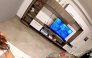 Mysweetapple, step sister interrupts fortnite game and gets, mysweetapple