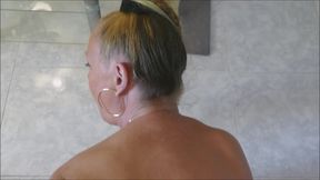 POV Creampie Cum on Ass Doggy Fuck After Massaging Sore Shoulder & Playing with Tits & Ass