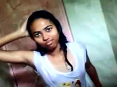 indian teen in shower with her bf