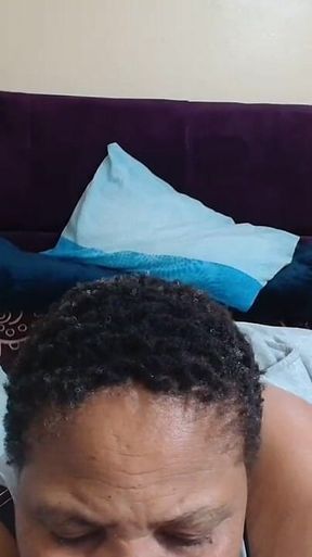 Ebony SSBBW MILF Striptease & Ass Worship