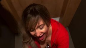 Sex With My Gorgeous Stepmom In The Mens Toilet During A Party Dada Deville