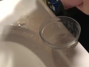 Breast milking in a bowl