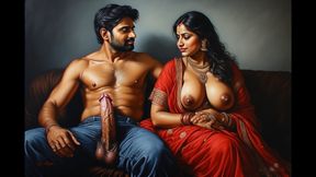 Wife pays rent by sucking her owner&#039;s dick and his son&#039;s dick and swallows their cum