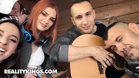 Mina Von D follows raul costa to witness what he's doing and not hope his dick is waiting for her - reality kings