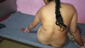 Beautiful Newly Married Wife Fucked by Her Husband in the Bedroom. Full Hindi Audio