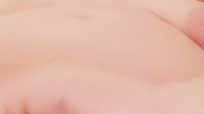 naked trans girl milks her cock close up to multiple orgasms