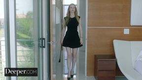 Deeper. Bunny's first threesome with accompanist lady, Autumn Falls