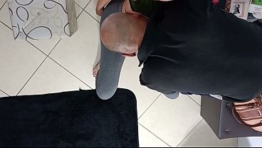 Unexpected sex in the waiting room with a stranger.