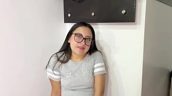 Latina beauty rides brother-in-law's big cock in sexy miniskirt