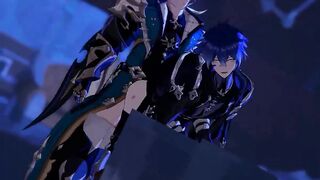 Varka x Flins - Genshin Influence Yaoi Manga porn Toon