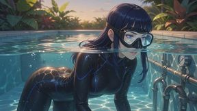 Underwater Fetish Stories #7: Neoprene Embrace and Full Face Mask Discovery