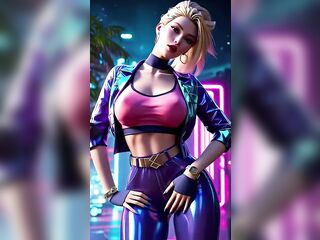 Akali's Seductive Dance (Beyonce - Partition) ha-ha-ha CG Dance