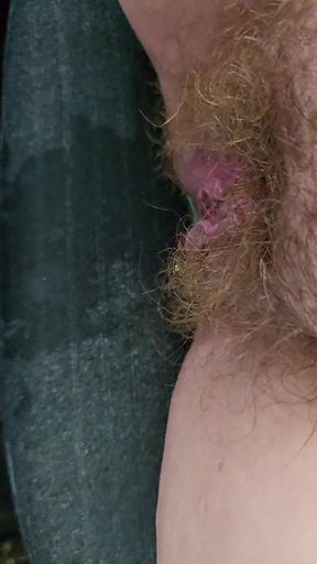 Stuffing My Massive Cunt Hole and Getting Off in Public.