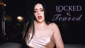 Locked & Teased - As I Cum All Over Your Cage [Topless] [Sensual Femdom] [Goddess Orgasm] [Cock Control] [Chastity Play] [POV]