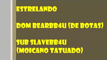 Desejo em lamber botas: Rapaz de S&atilde_o Paulo lambendo as botas de um homem (Parte 2)