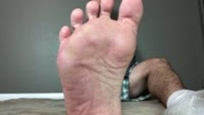 Starving Faggot Friend? Taste My Feet JOI