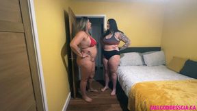 Gia and Saphire Test Eachother's Strength