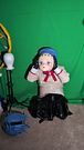 PVC Kigurumi Cosplayer Madoka Uniform Vibrator, Breathplay and Diaper ABDL
