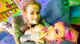 Foursome Anal Mayhem - Double Hole Penetration, ATM and Facial