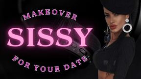 Sissy Makeover: Goddess Dresses You in Pink Panties & Stuffs Your Hole Full for Your Date