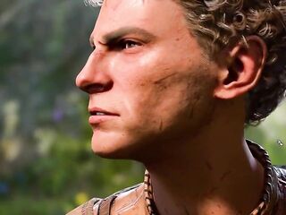 Baldur's Gate three Game Beginning - Trans Beauty in Village Battel