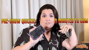 Pre-Show Quickie: 9 Minutes to Cum