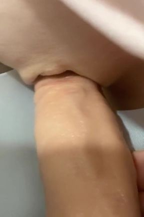 Omg!!! His Dick Cumming on My Ass! He Did This to Me on the Fucking Subway!