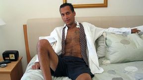 Hairy Hottie Jessie Rivero Masturbates Solo - Vintage Men Over 30