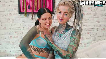 Alternative Girls get into some serious fun time with extreme anal play