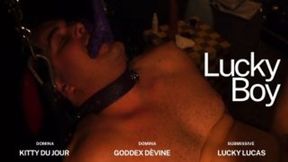 Lucky Boy Ft Goddex Violet Devine Kitty du Jour and Lucky Lukas