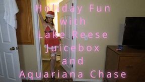 Happy Holiday fun with Aquariana, Lake Reese, and Juicebox