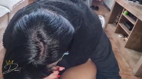 Cuckold Calling His Wife While She&#039;s Having Sex with Someone