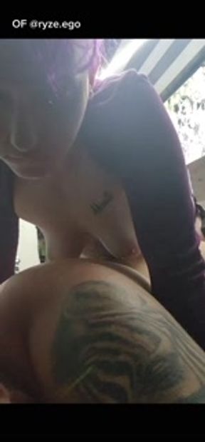 I fill your whole ass Passionate strapon