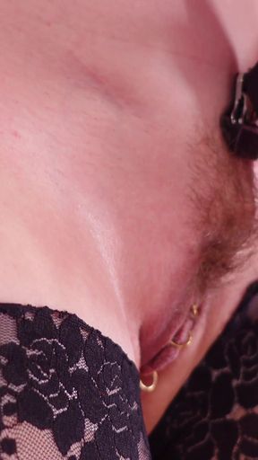 curvy MILF shaving hairy pussy - sexy blonde Arya Grander   Clip 1