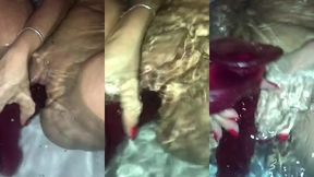 mia moglie si masturba nella vasca da bagnomia moglie, calda e vogliosa si fa ...
