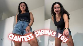 Giantess Shrinks You And Shows You Her Wrist Watch [Custom]