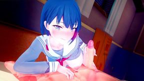 Haruka Kiritani's Creampie Ride