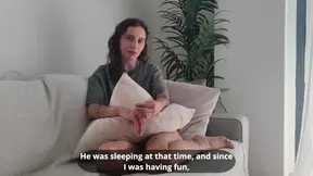 Halloween party turns into hot taboo step sis ass fuck