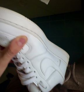 Fucking my  stepbrother af1, hot and smelly!