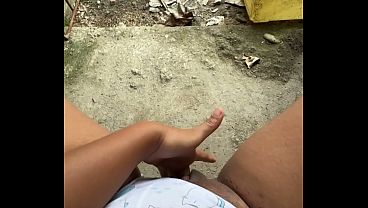 en la finca