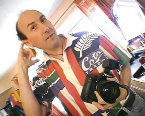 British Brunette Lesbians Shave Each Other's Hairless Pussies in Threesome