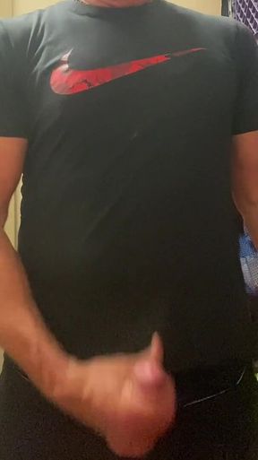 Horny Jockdad87 Busts Another Load Between Classes