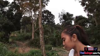 Elephant ride inside Thailand with freaky 19 yo lovers