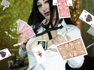 TEASER Compulsive Findom Gambler ASMR JOI Kakegurui cosplay OmankoVivi