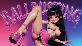 Crushing Desire: Relentless Stiletto Ballbusting - Heel Domination, Pain, and Submission