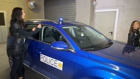 The captured police women