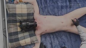Spread eagle twink tickled and edged [Part 2]